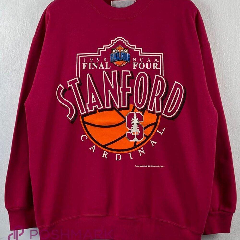 1990s 1998 Ncaa Final Four Stanford Cardinal College Basketball Sweatshirt